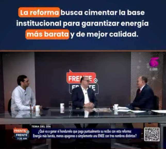 CREE revisa el Plan de Reducción de Pérdidas de la ENEE