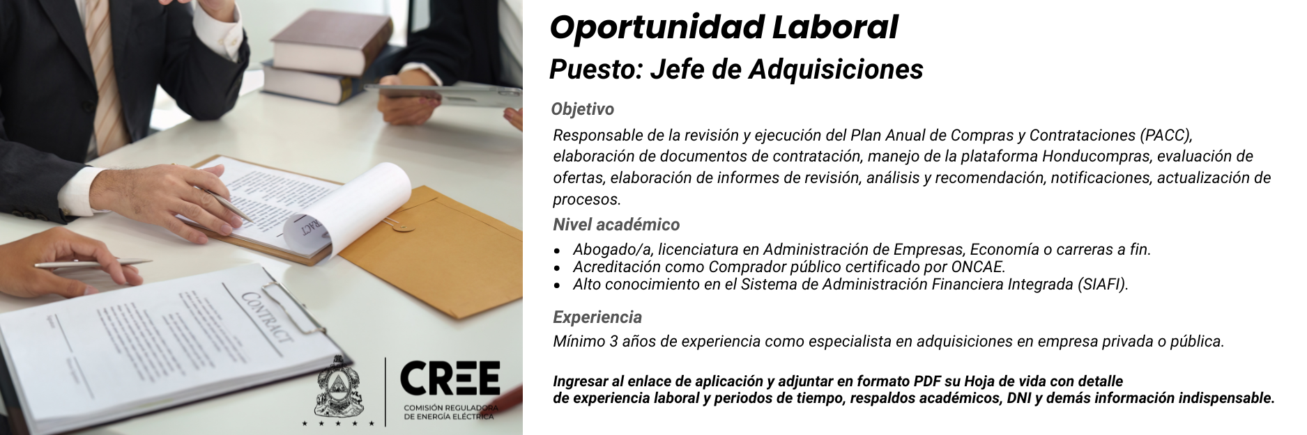 Contrataciones y Adquisiciones
