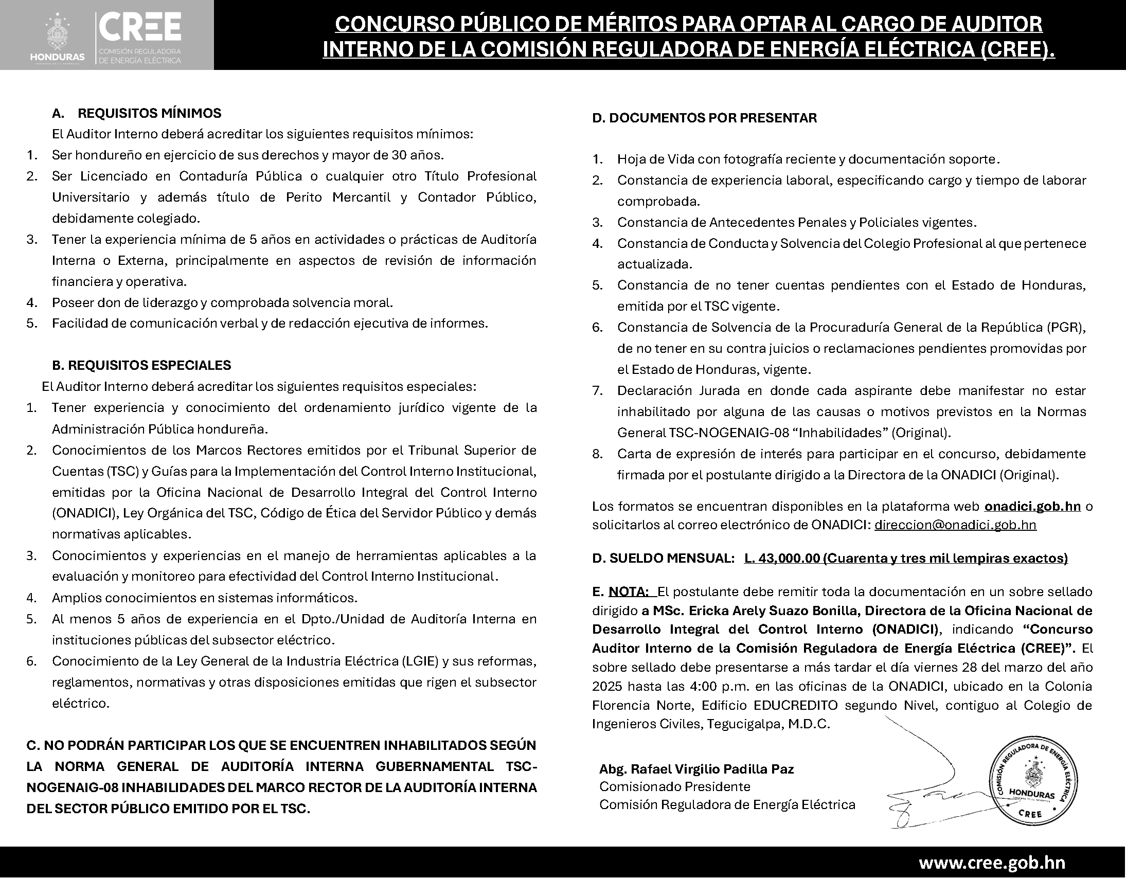 Contrataciones y Adquisiciones